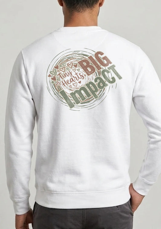 Crew neck sweatshirt