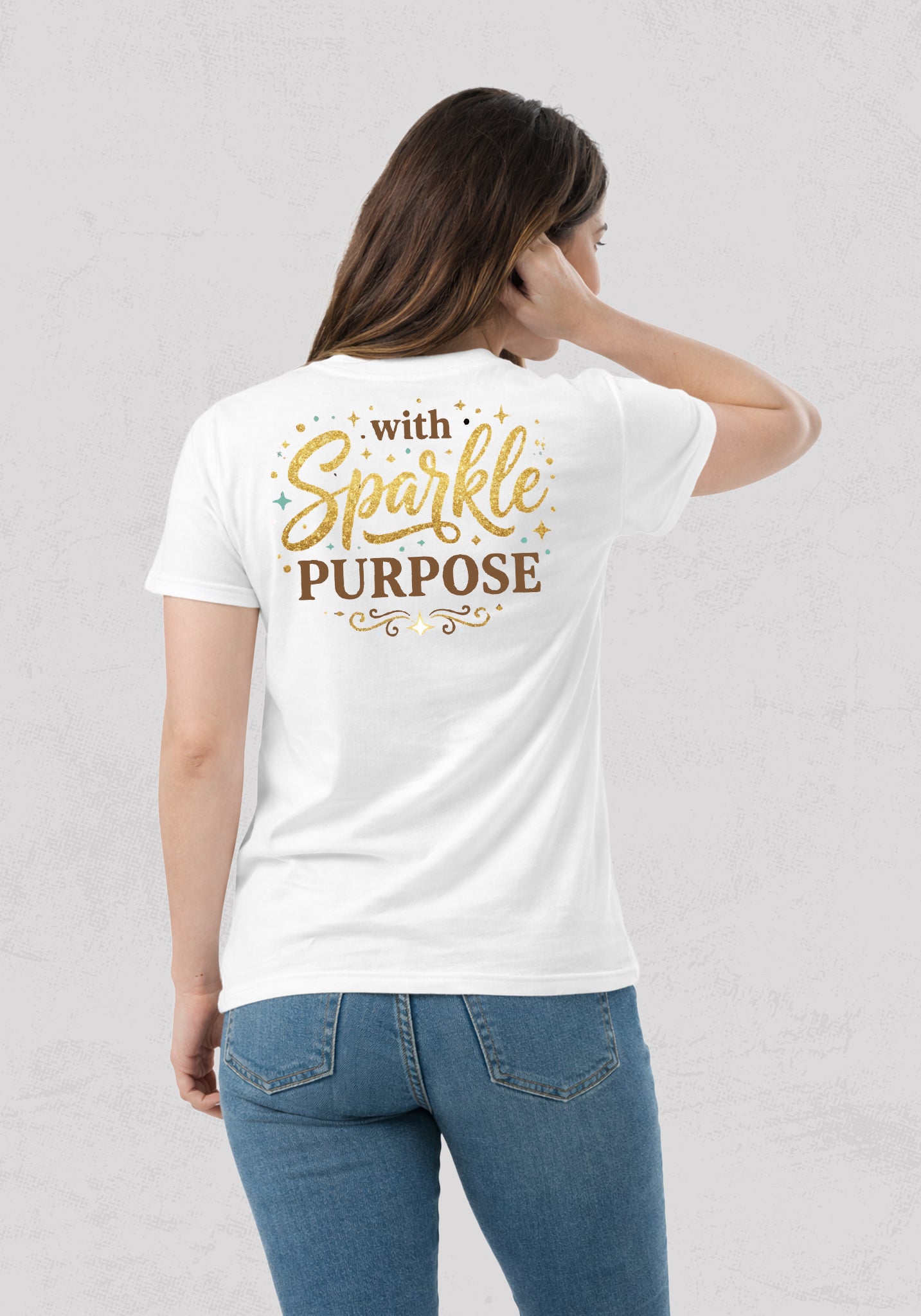 Women’s cotton crew neck t-shirt