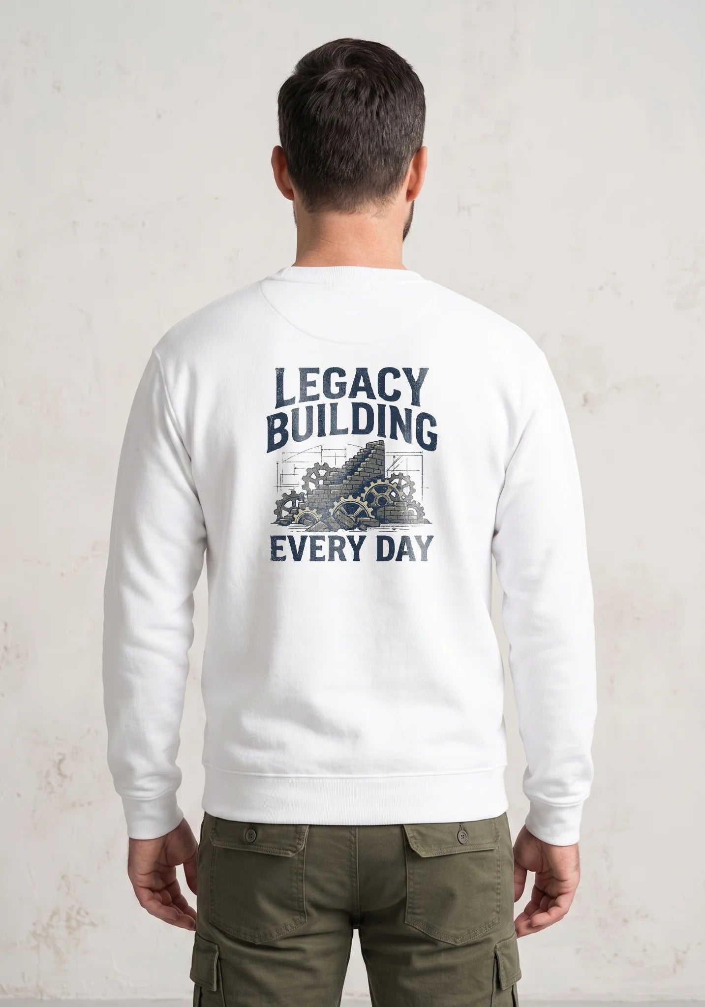 Crew neck sweatshirt