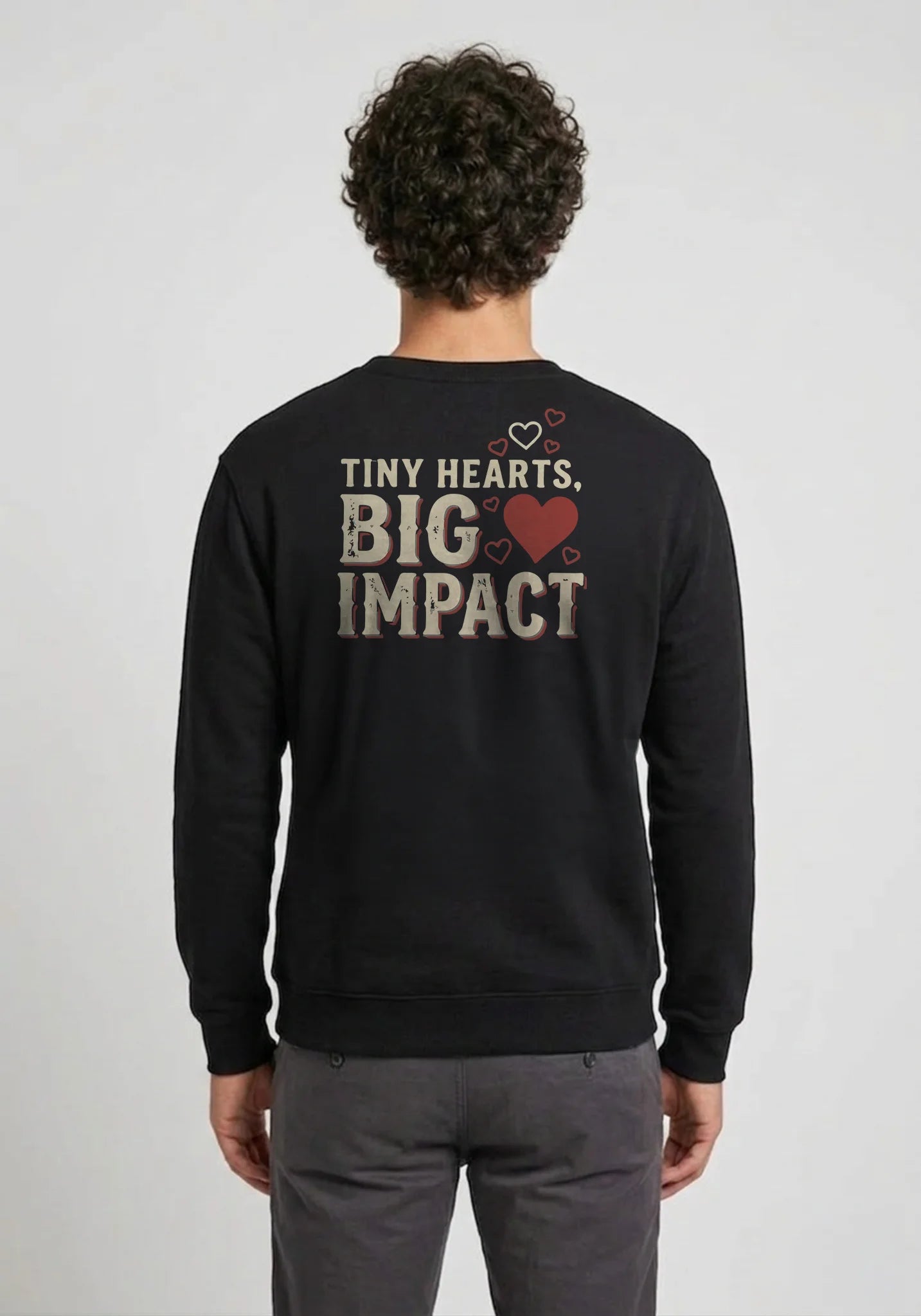 Crew neck sweatshirt