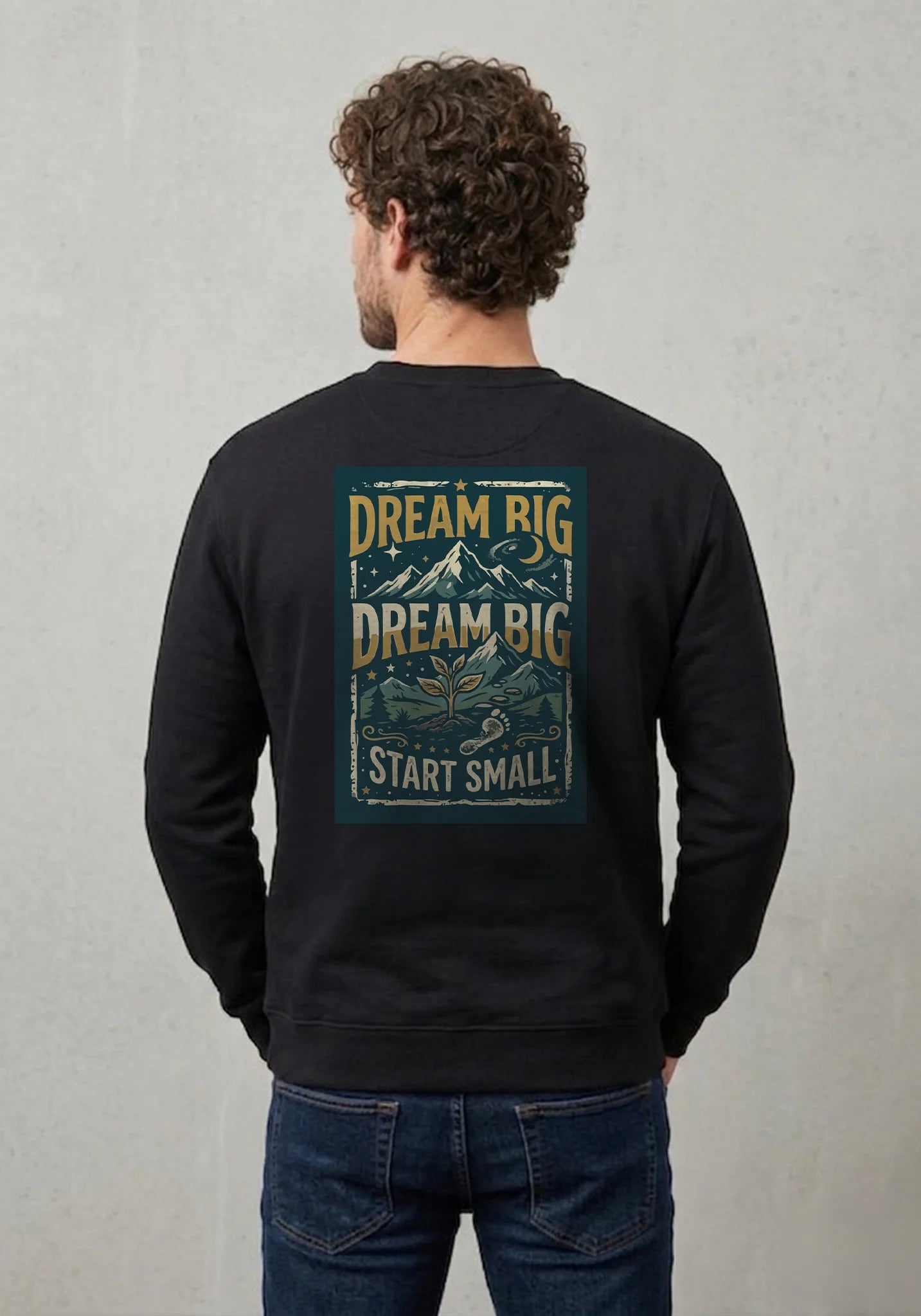 Oversized heavyweight sweatshirt