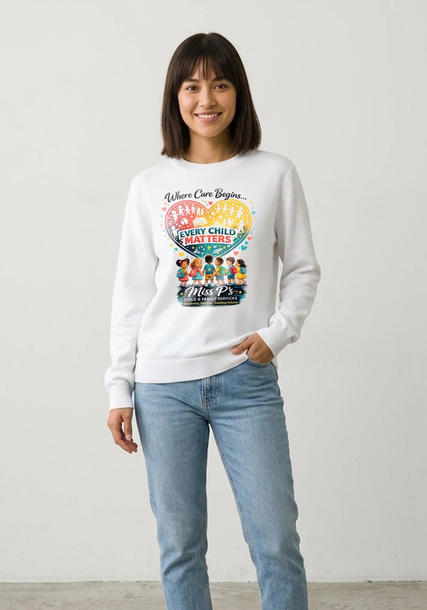 Unisex organic sweatshirt