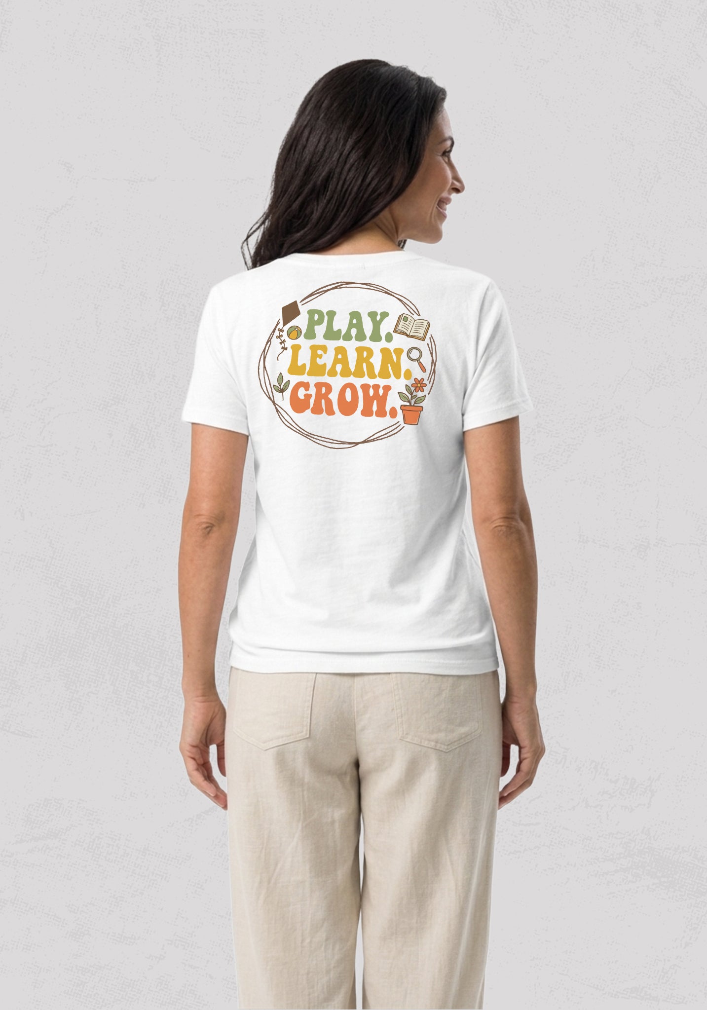 Women’s relaxed v-neck t-shirt