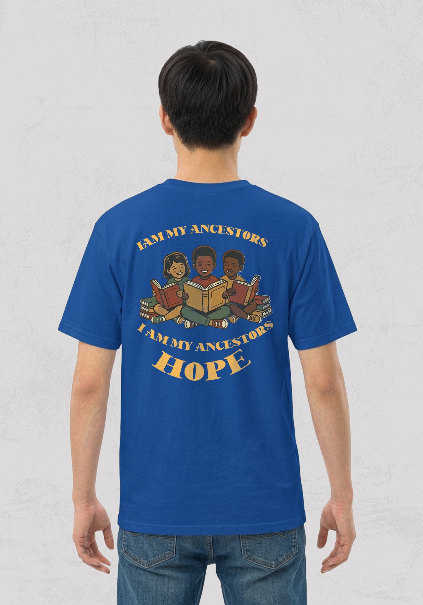 Unisex garment-dyed heavyweight t-shirt