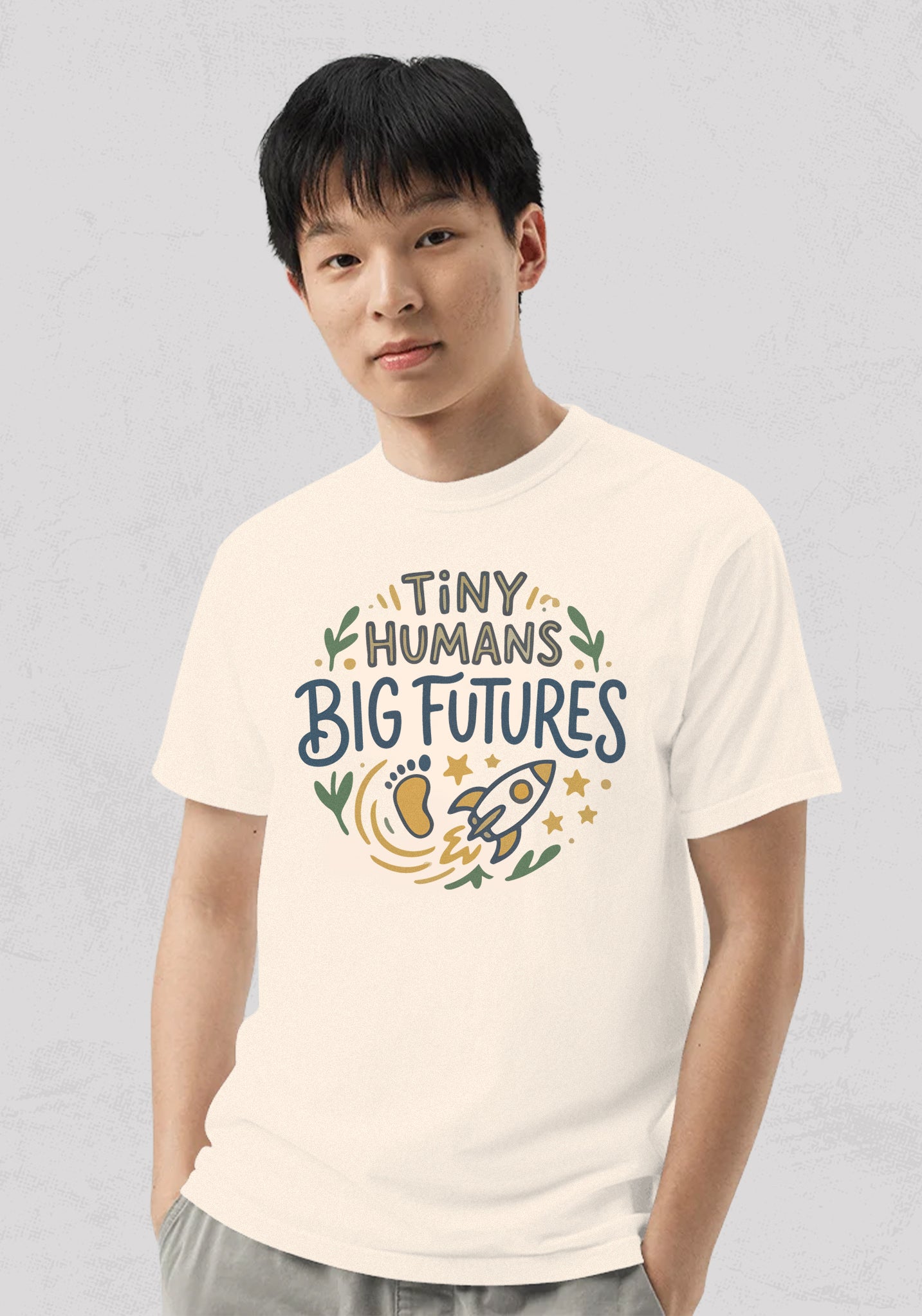 Unisex garment-dyed heavyweight t-shirt