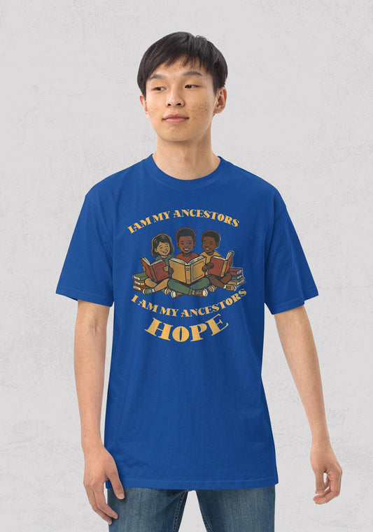Unisex garment-dyed heavyweight t-shirt